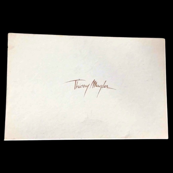 Thierry Mugler Vintage Runway Metal Stiletto Heels - Picture 7 of 16